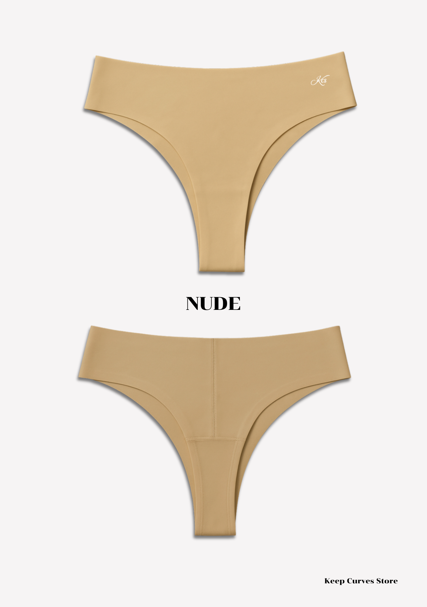 Seamless Thong Bikini Pads – Invisible, Smooth, No-Show Coverage | KCS