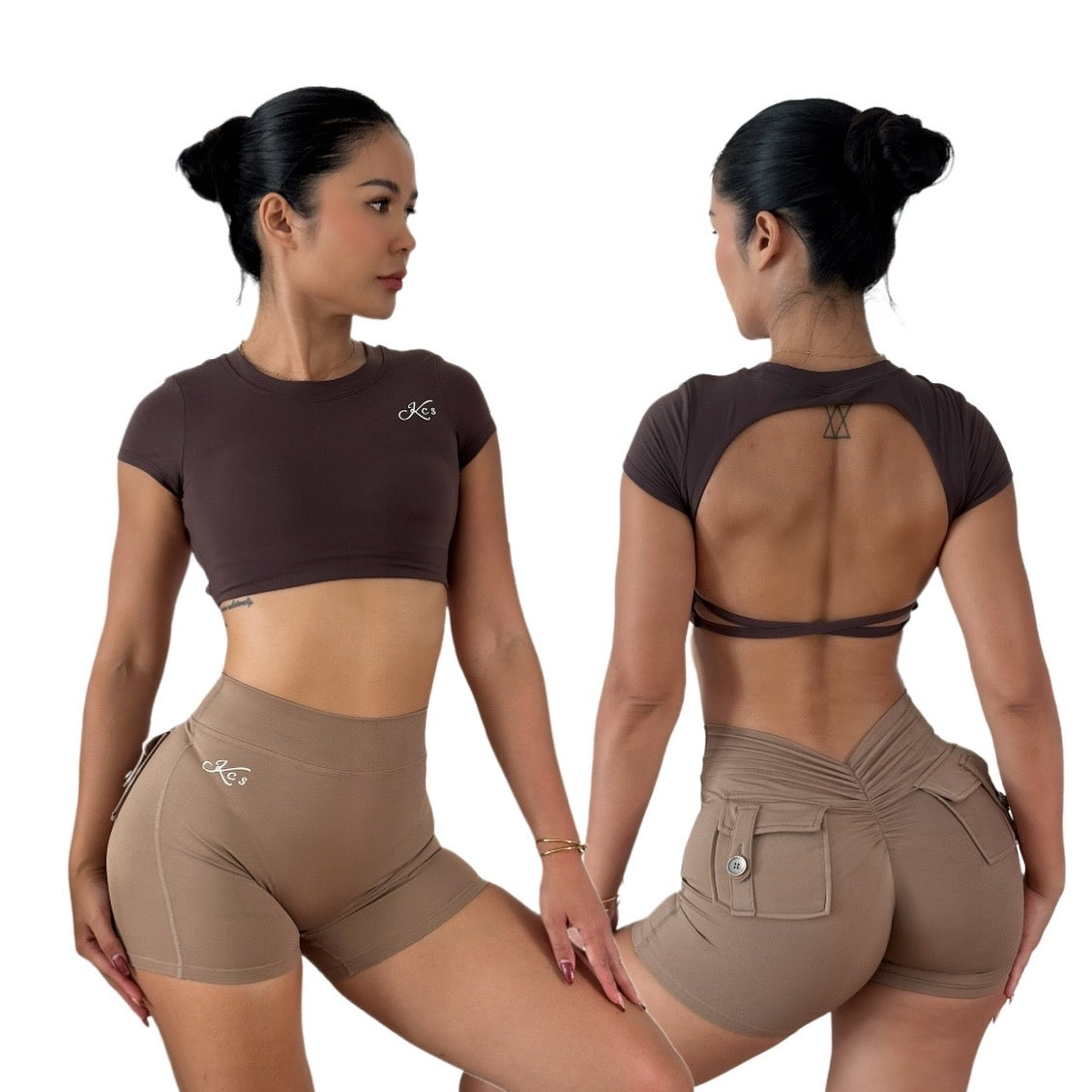 V Curves Pocket Shorts