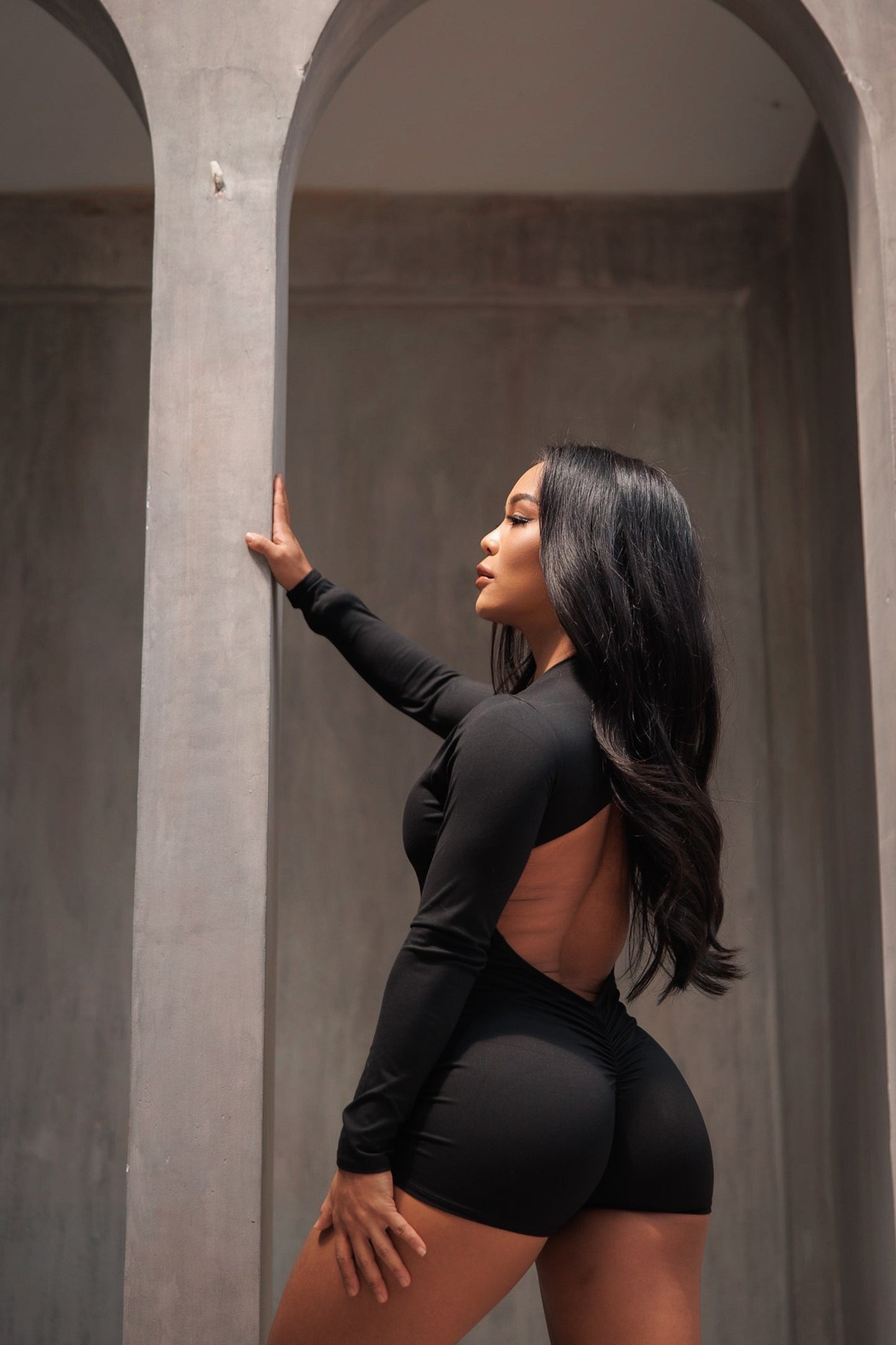 Curves 2.0 Long Sleeve Jumpsuit