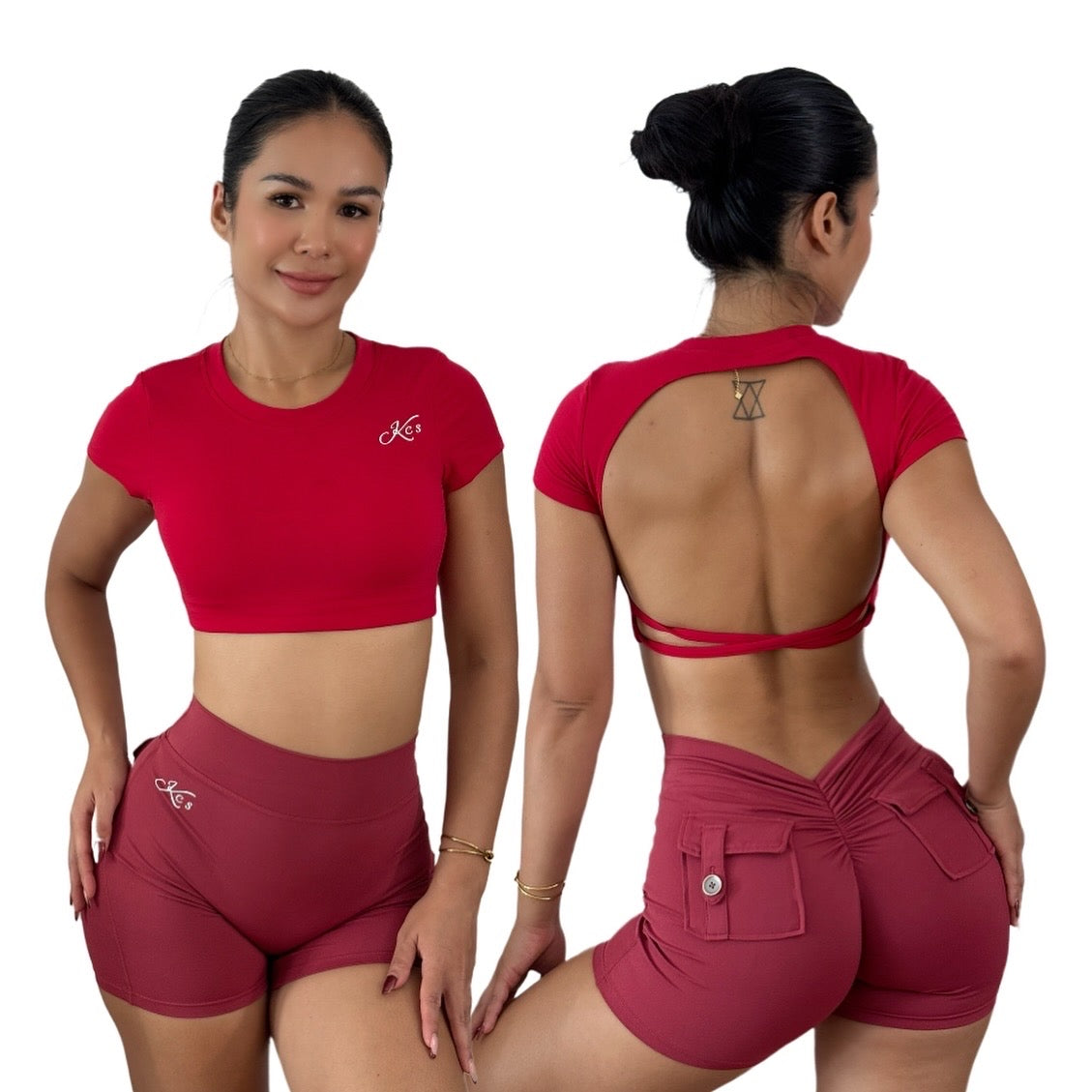 V Curves Pocket Shorts