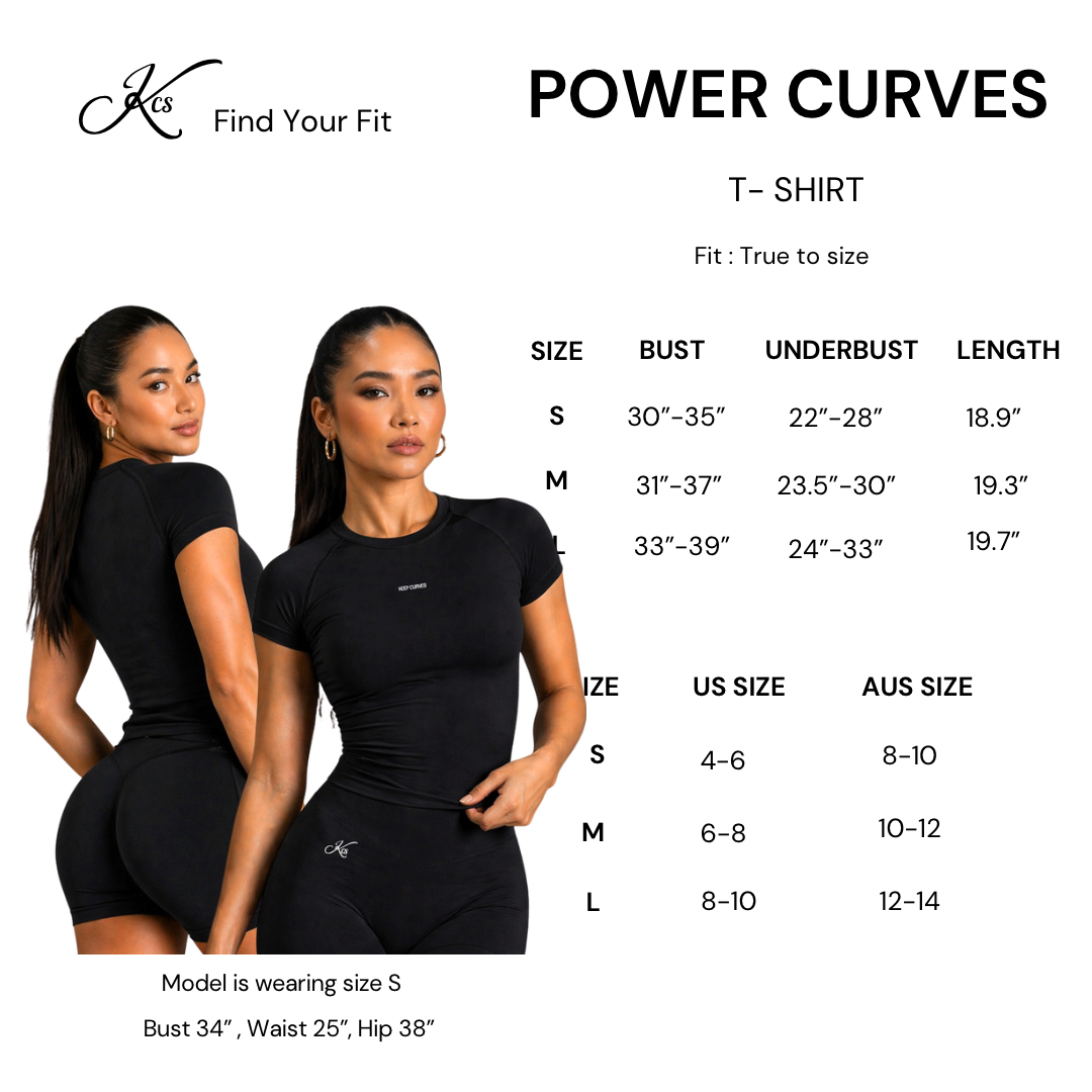 Power Curves T- Shirt