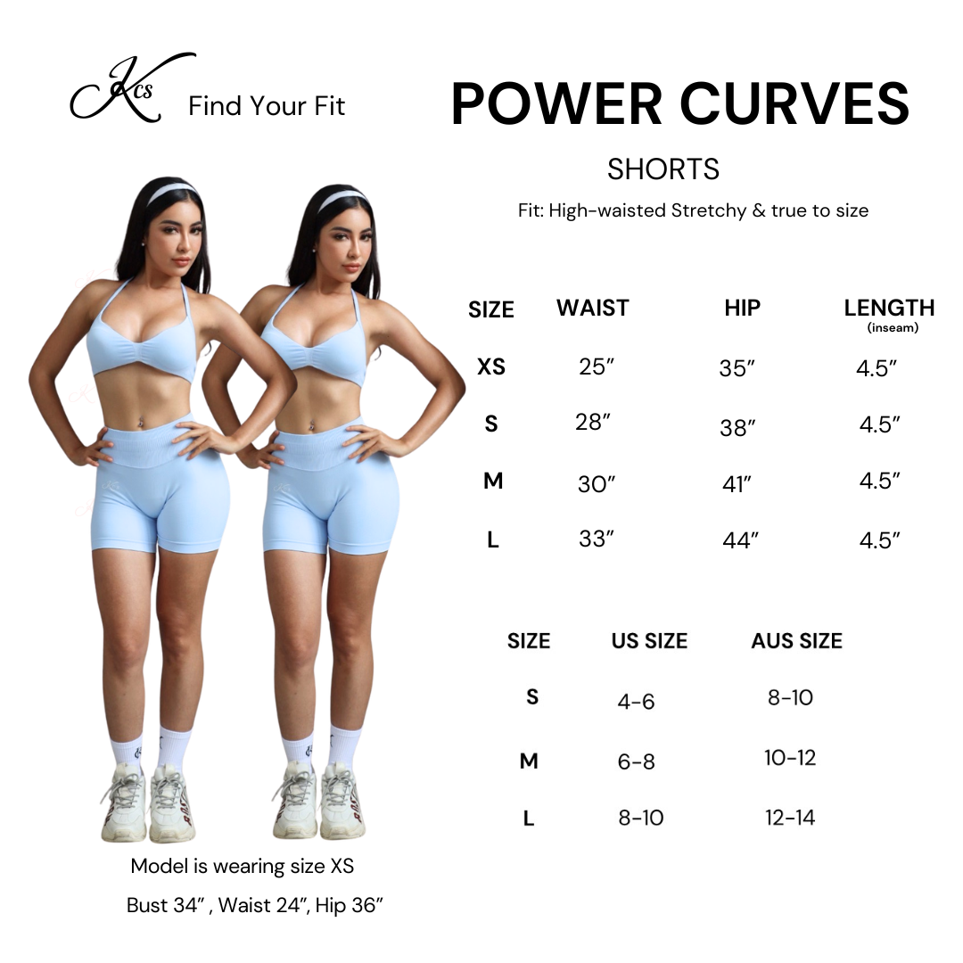 Power Curves Shorts