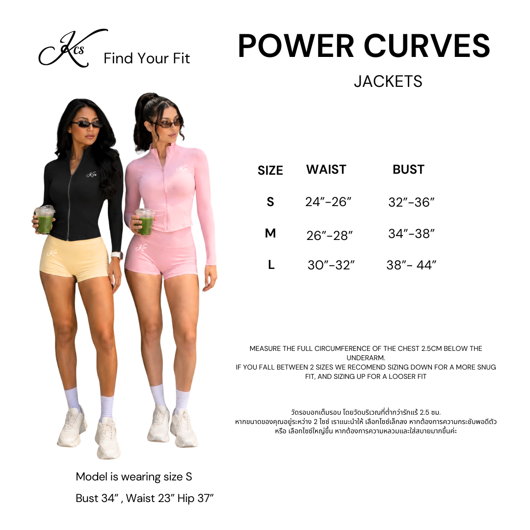 Power curves jacket